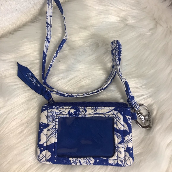 Vera Bradley ID card wallet with lanyard - Picture 2 of 4